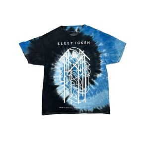 Sleep Token This Place Will Become Your Tomb Rock Band Tie-Dye T-Shirt Grunge L